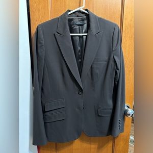 Elie Tahari Skirt, Jacket, and Pants with Leather Trim